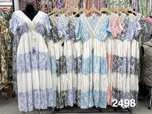 Sukienka damska na krótki rękaw (Standard) DH17793