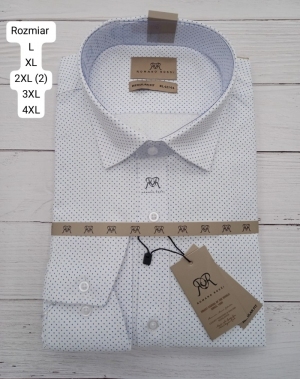 Koszule męskie na długi rękaw - Tureckie (L-4XL) DH16014