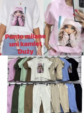 Komplet damski na krótki rękaw (Standard) DH17031