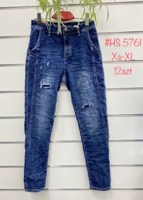Spodnie jeansowe damskie (XS-XL) TP22380