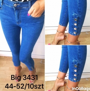 Spodnie jeansowe damskie (44-52) TP2351