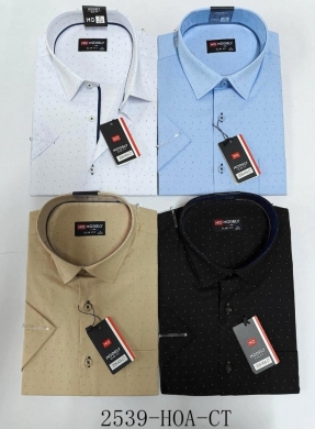 Koszule męskie na krótki rękaw (M-3XL) DH14550