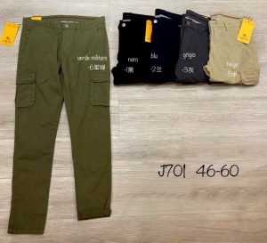 Spodnie bojówki męskie  (46-60) TPA3836