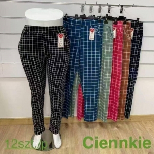 Spodnie materiałowe damskie (2XL-6XL) DH13154