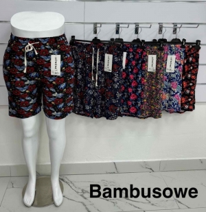 Szorty damskie materiałowe (2XL-6XL) DH13214