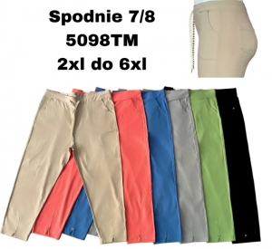 Spodnie materiałowe damskie (2XL-6XL) DH15625