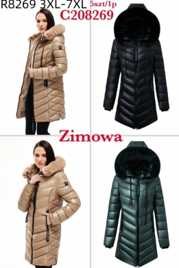 Kurtka damska zimowa (3XL-7XL) DH5171