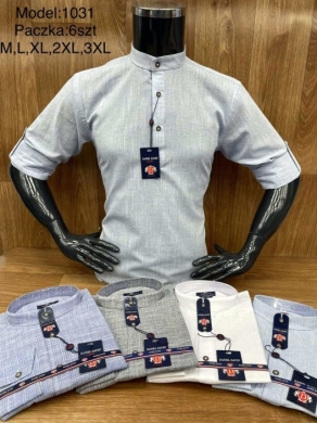 Koszule męskie na długi rękaw - Tureckie (M-3XL) TPA3590