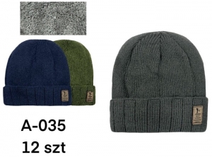 Czapki męskie jesień - zima (Standard) NG3271