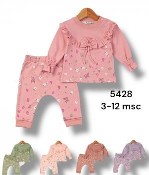 Komplet niemowlęcy na długi rękaw (3-9msc) NG708