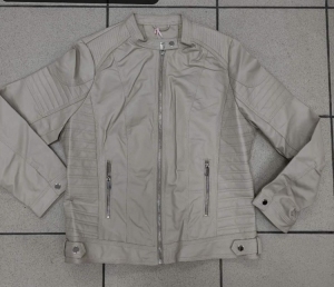 Kurtka damska skórzana jesienna (2XL-5XL) DH3929