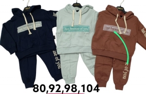 Komplet chłopięcy na długi rękaw (80-104) TP11550