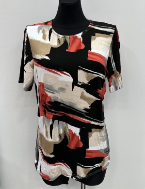 Bluzka damska na krótki rękaw - Polska (L-4XL) TP9463