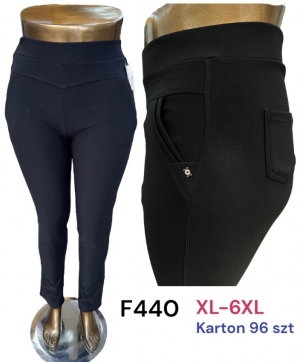 Spodnie materiałowe damskie (XL-6XL) TP4267