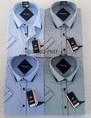 Koszule męskie na krótki rękaw (3/4XL-7/8XL) DH14566