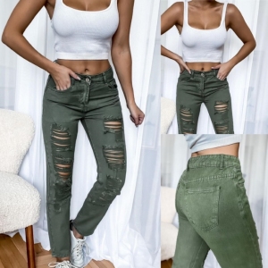 Spodnie damskie jeansowe (XS-XL) TP5890
