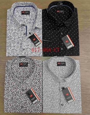 Koszule męskie na krótki rękaw (M-3XL) DH14521