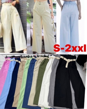 Spodnie materiałowe damskie (S-2XL) TP8452