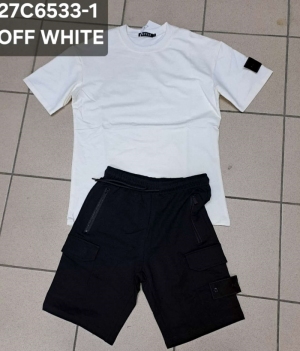 Komplet męskie krótki rękaw (M-2XL) DH14949