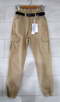 Spodnie materiałowe dziewczęce (134-164) TPA5737
