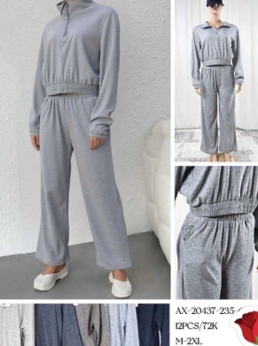 Komplet damskie na długi rękaw (M-2XL) NG5656