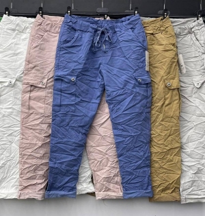 Spodnie bojówki damskie- Włoskie (Standard) TP5483