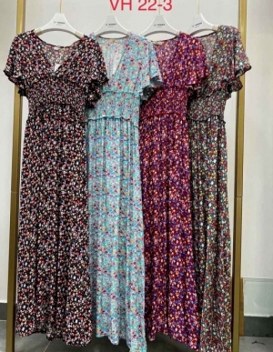 Sukienki damskie krótki rękaw (M-2XL) TP12874