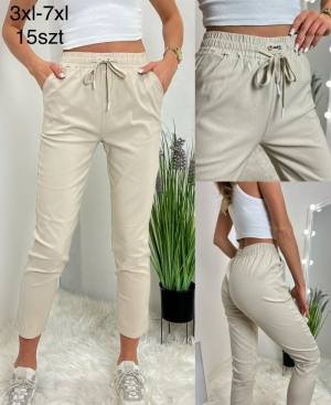 Spodnie materiałowe damskie (3XL-7XL) DH16263