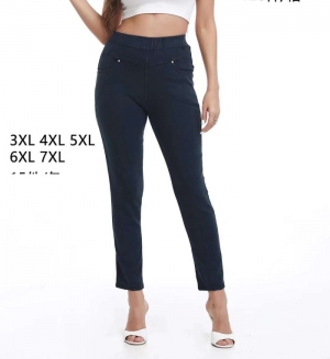 Spodnie materiałowe damskie (3XL-7XL) DH16242