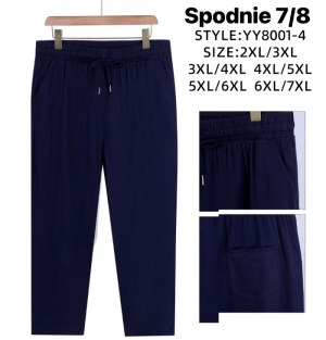 Spodnie materiałowe damskie (2XL-6XL) DH15622