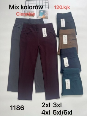 Spodnie materiałowe damskie (2XL-6XL) NG418