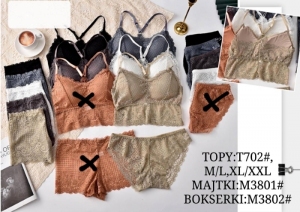 Komplet bielizny damskie (M-2XL) DH14013