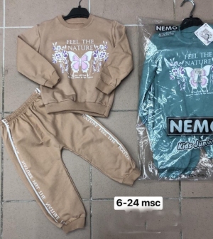 Komplet dziewczęce na długi rękaw (6-24msc) NG4590