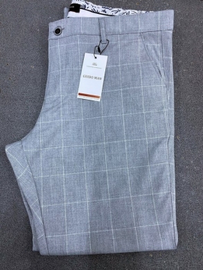 Spodnie materiałowe męskie prosta nogawka (30-40) DN1695