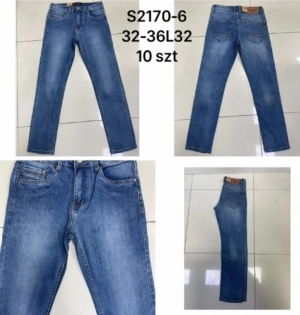 Spodnie jeansowe męskie (32-36) TP4124