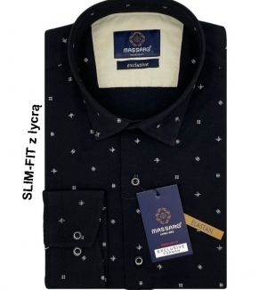 Koszule męskie na długi rękaw - Tureckie (M-2XL) DH19029