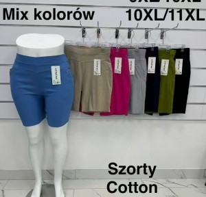 Szorty damskie materiałowe (8XL-11XL) NG443