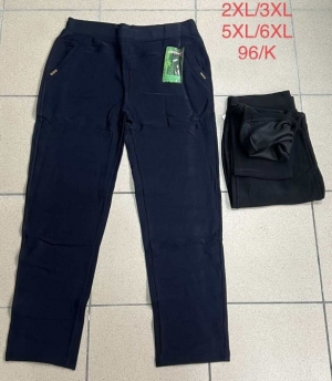 Spodnie materiałowe damskie ocieplane (2XL-6XL) DN17613