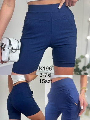 Szorty damskie materiałowe (3XL-7/8XL) DH16520