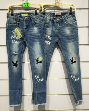 Spodnie jeansowe dziewczęce (8-16) TP29813