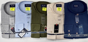 Koszule męskie na długi rękaw - Tureckie (M-3XL) DH15023