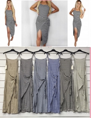 Sukienki damskie bez rękaw - Włoskie (Standard) TP11498