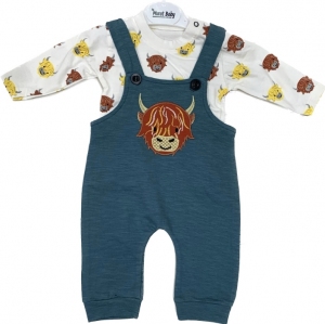 Komplet chłopięcy na długi rękaw (6-18m) TP11176