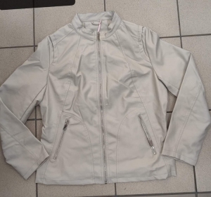 Kurtka damska skórzana jesienna (2XL-5XL) DH3932