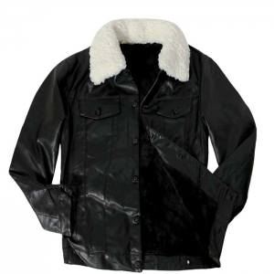 Kurtki skórzane męskie zimowe (M-2XL) NG2777
