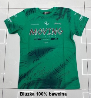 Bluzki chłopięce na krótki rękaw (140-164) DH11649