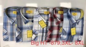 Koszule męskie na krótki rękaw (3XL-8XL) TP8200
