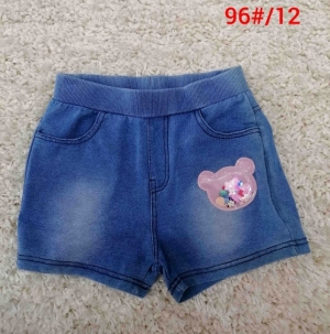 Szorty dziewczęce jeansowe (114-146) TP3956