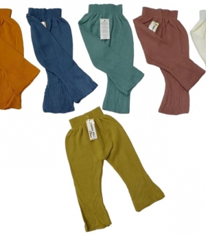 Spodnie materiałowe dziewczęce (74-92) TP118