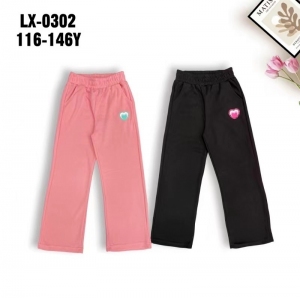 Spodnie materiałowe dziewczęce (116-146) TP3915